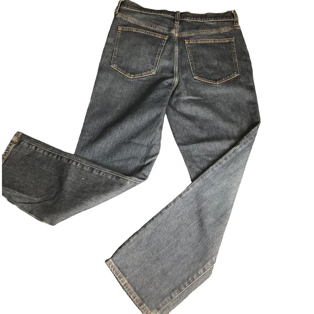 J. Crew Jeans Womens 28 Essential Straight Leg Medium‎ Wash Classic Denim